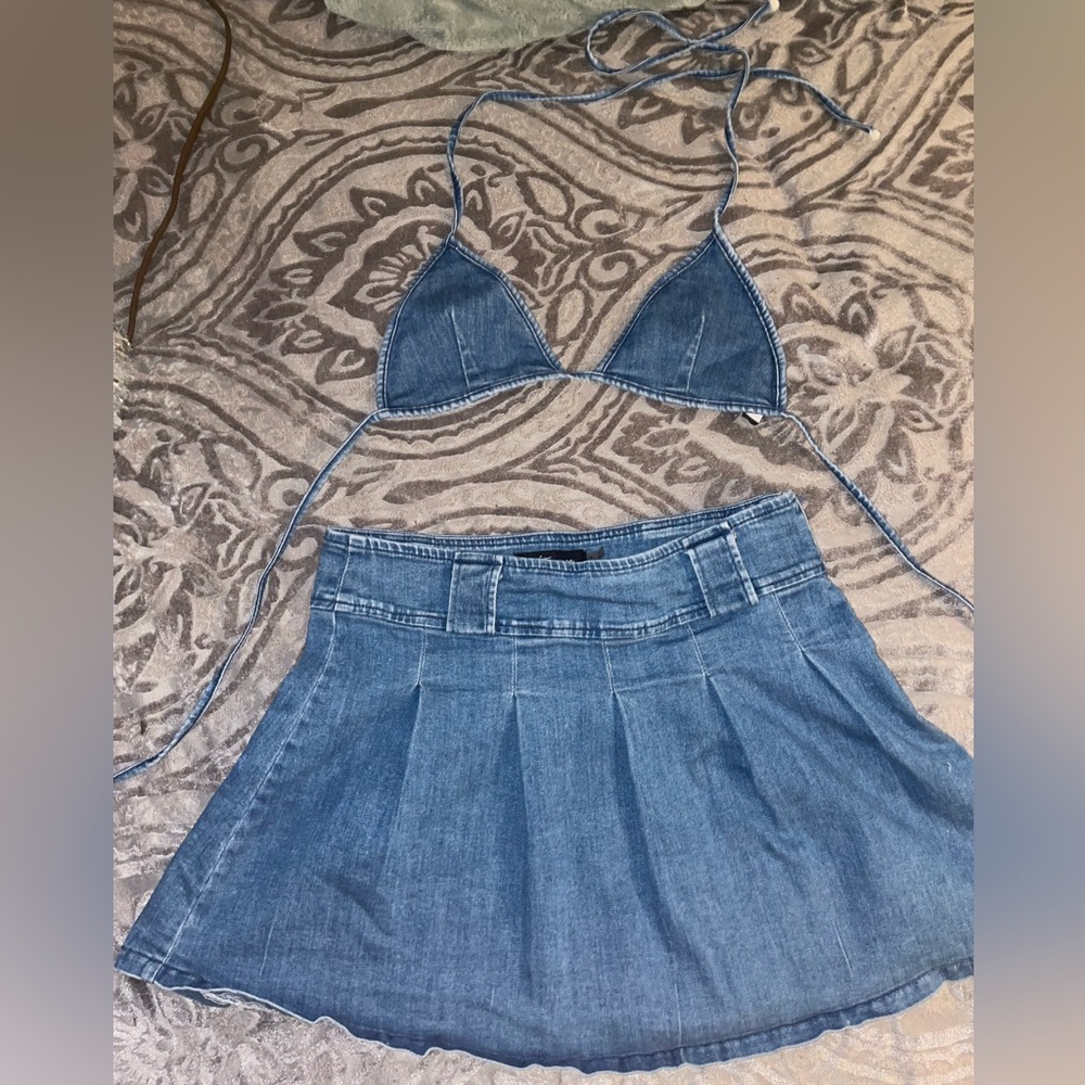 Jeans  two piece worn once
